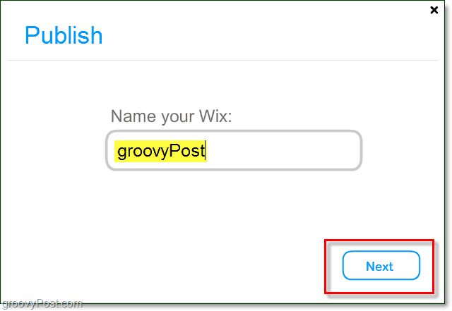 navngiv din wix flash-webside