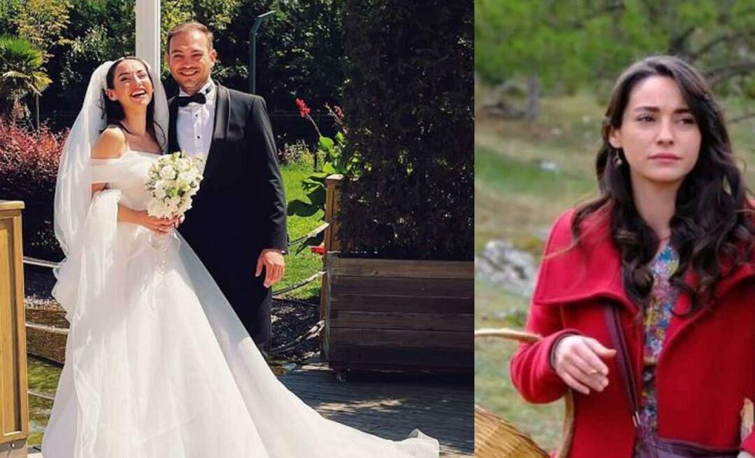 Nazlı Pınar Kaya, Cemile fra Gönül-bjerget, blev gift! Hans medspiller lod ham ikke være i fred