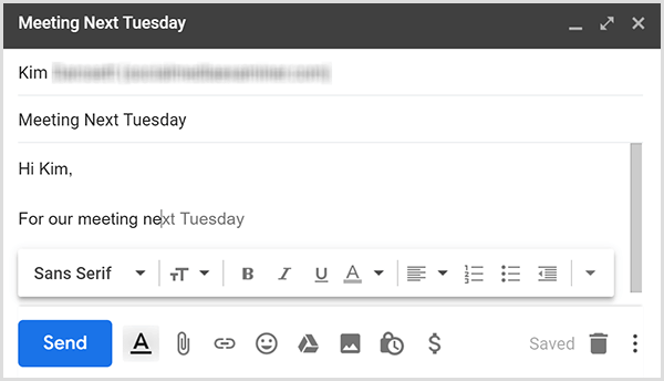 Gmail Smart Compose bruger forudsigelig tekst til at hjælpe dig med at skrive e-mails hurtigt.