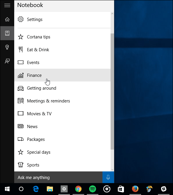 Sådan administreres Cortana-infokort i Windows 10