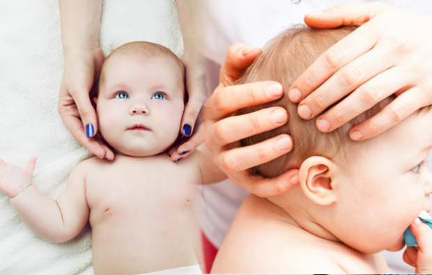 Hvordan korrigeres hovedspiret hos spædbørn?