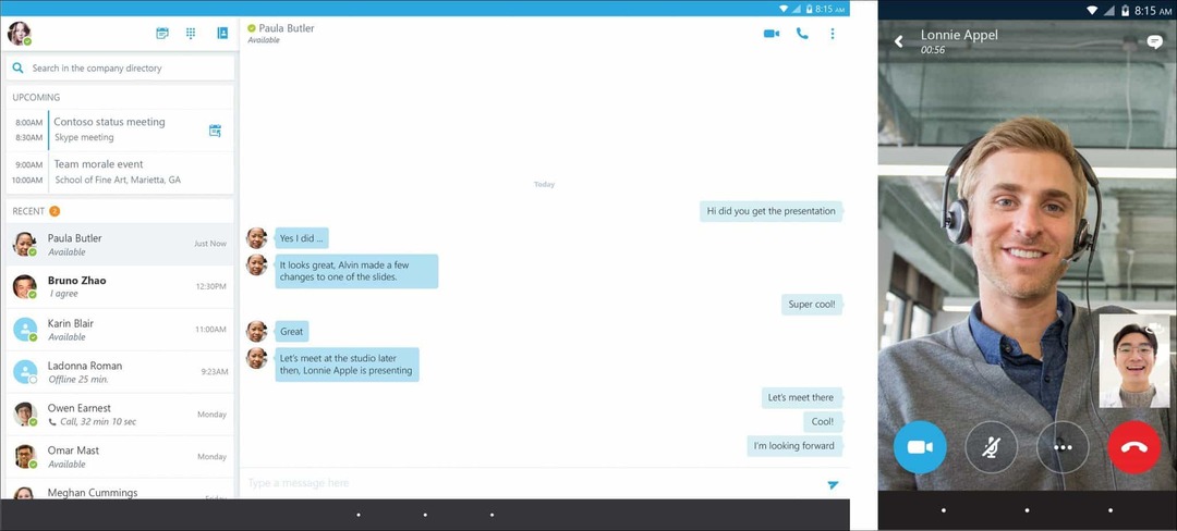 Microsoft frigiver Skype til forretning til Android