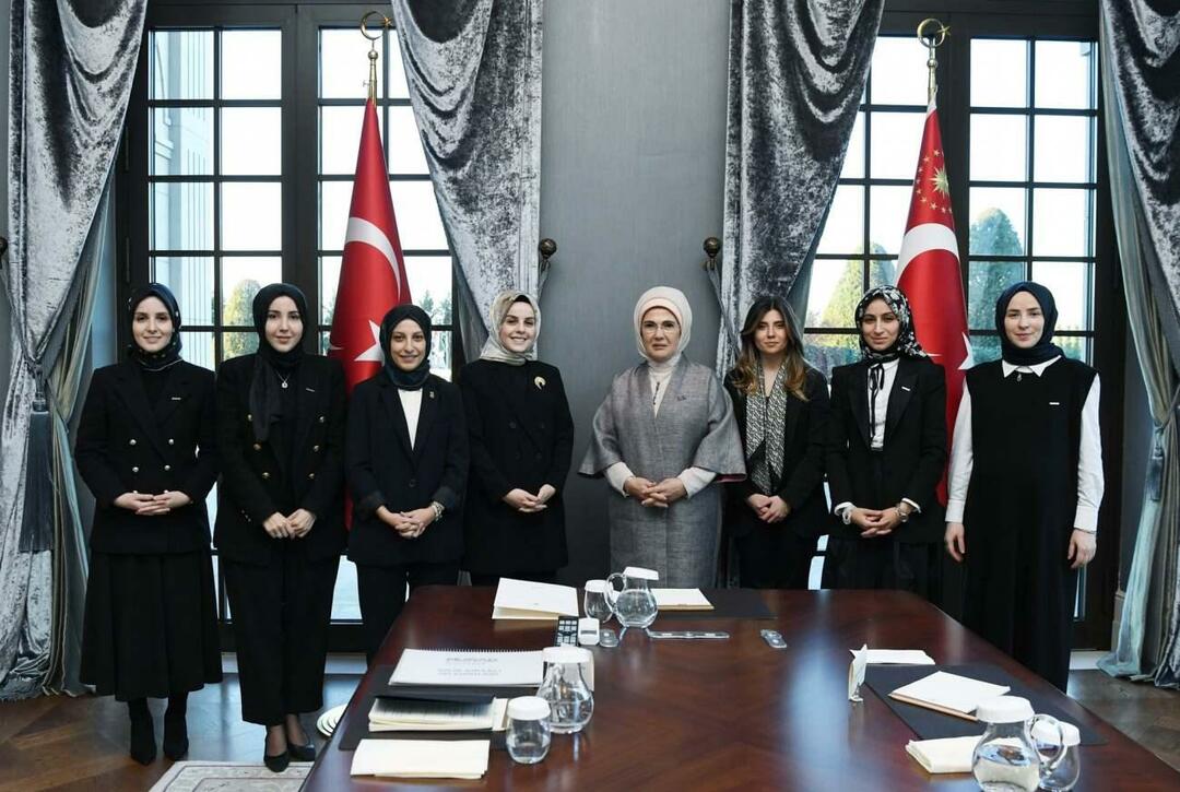 Emine Erdoğan mødtes med MUSIADs kvindeudvalg