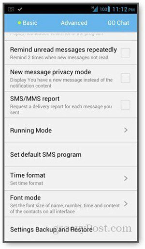 go-sms-backup og retablering