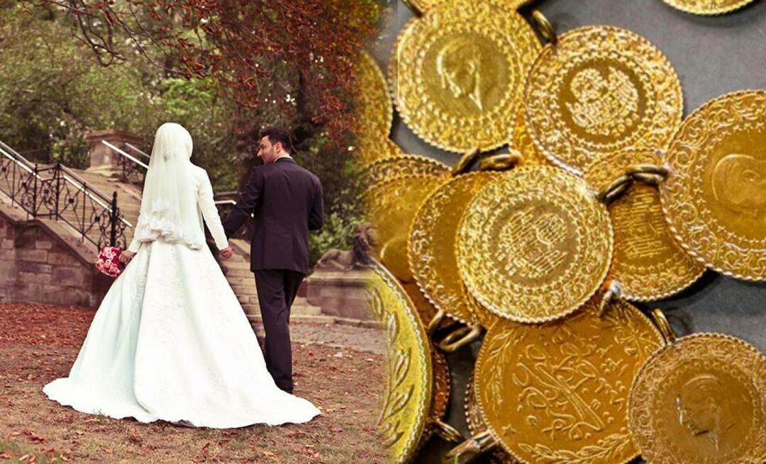Hvornår er medgiften lovet til bruden betalt? Er mahr betalt, når man er gift?