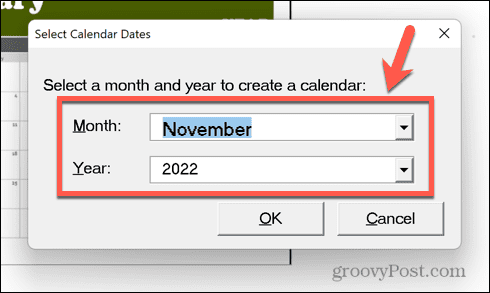 Excel-kalenderdatoer