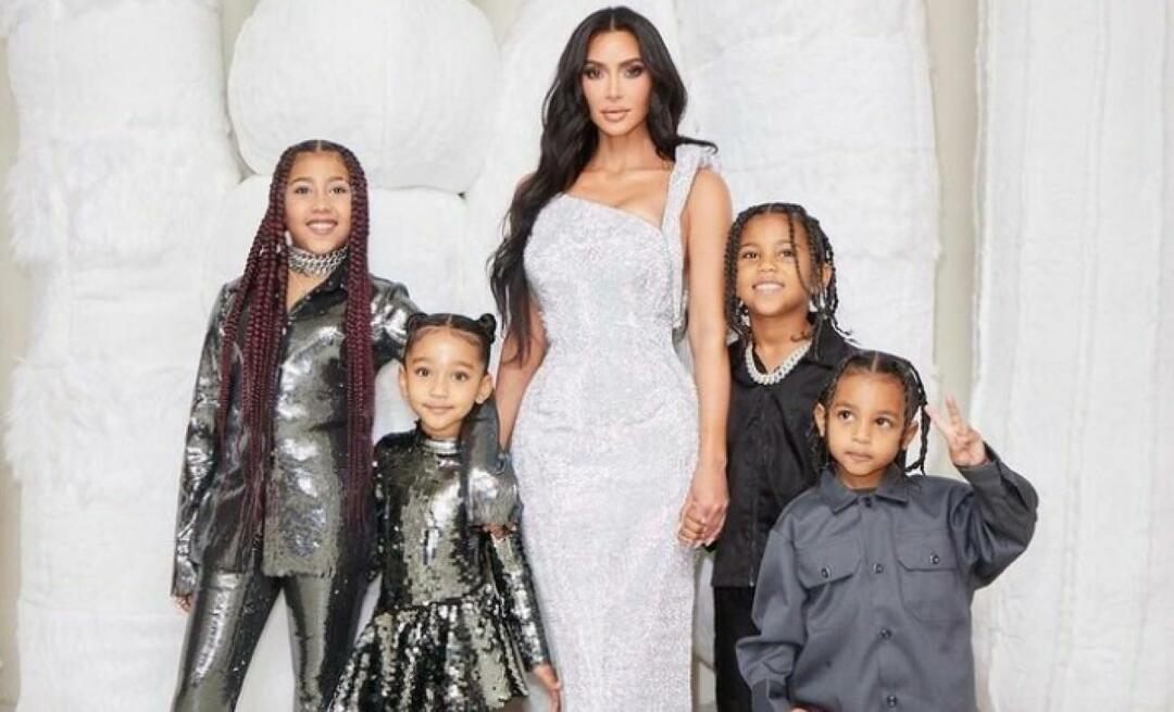 'Børnemishandling' reaktion på Kim Kardashian! 9-årig datter gjort chef