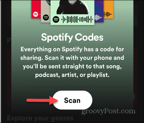 Opret og scan Spotify-koder