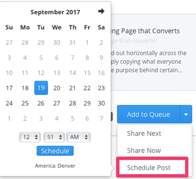 Vælg en dato og et klokkeslæt for at planlægge din tweet.