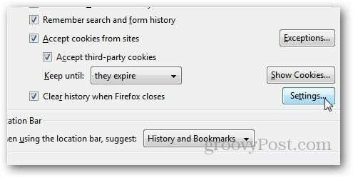 Firefox HIstory Slet 5