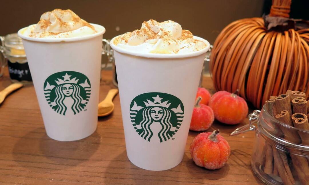 Hvor mange kalorier i Pumpkin spice latte? Får græskar latte dig til at tage på i vægt? Starbucks Pumpkin spice latte