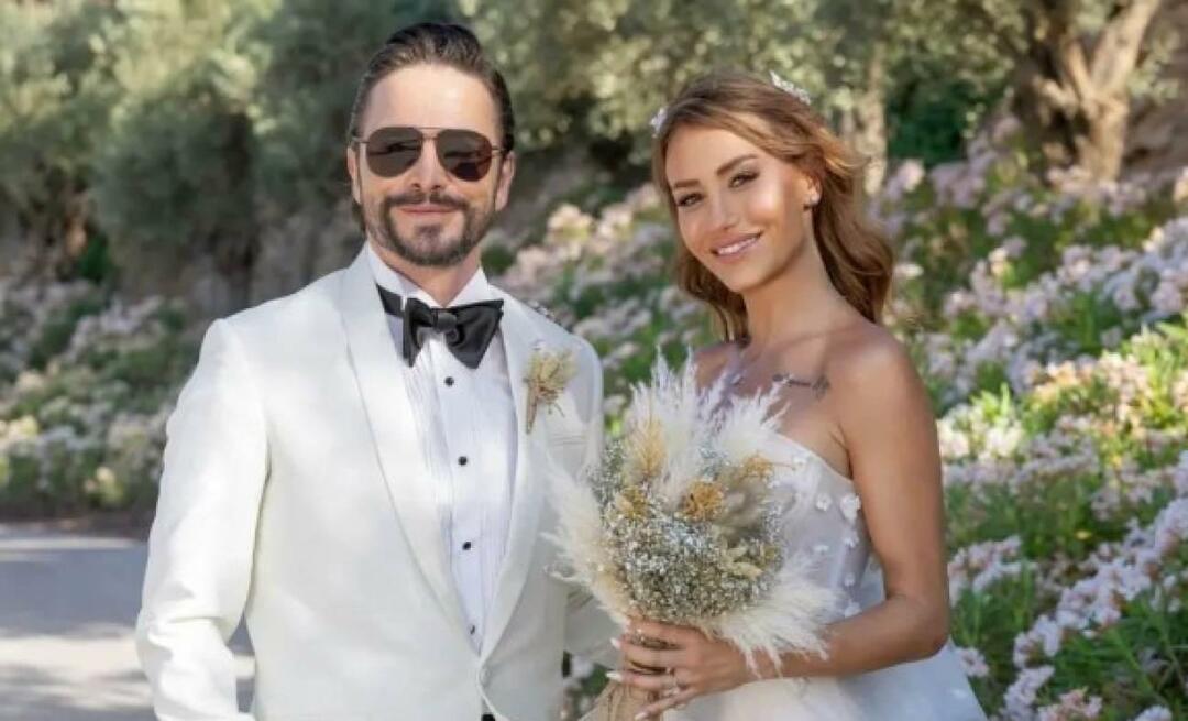 Ahmet Kural og Çağla Gizem Çelik blev gift!