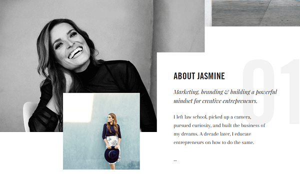 Jasmine Star forlod advokatuddannelsen og fulgte en karriere inden for fotografering.