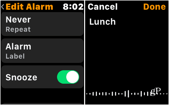 4 Rediger Apple Watch-alarmen