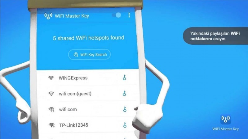 Wifi-hovednøgle