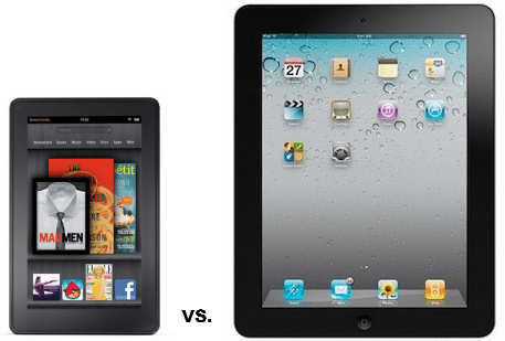 Amazon og Apple: Sådan sammenlignes Kindle Fire-tabletten og iPad 2 med specifikationer
