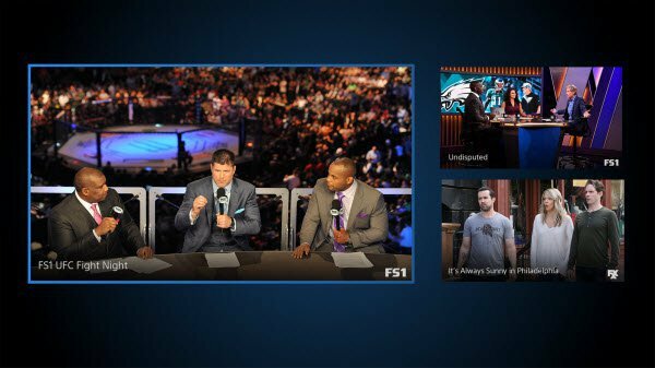 PlayStation Vue multi-view