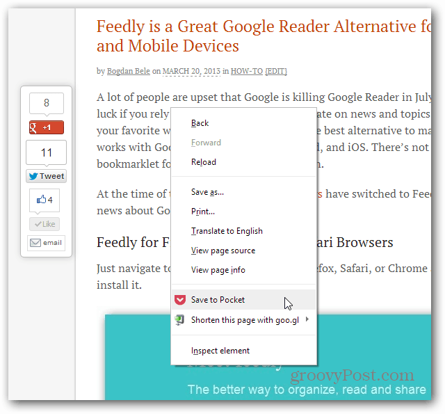Sådan får du Google Chromes gamle højreklik-menu tilbage