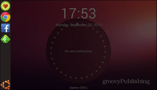 Ubuntu Lockscreen-sidepanel