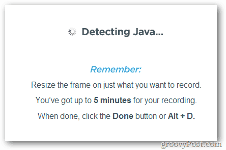 Java-detektion