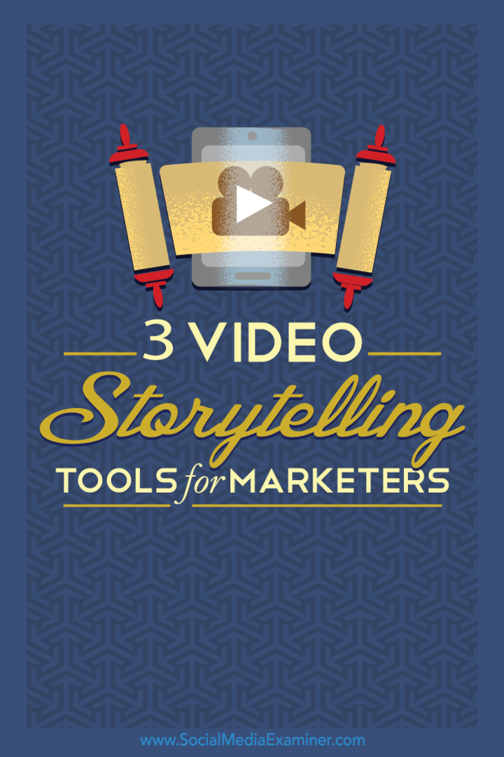 Tips til tre værktøjer med trinvise vejledninger, der hjælper sociale marketingfolk med at skabe smukke videoer.