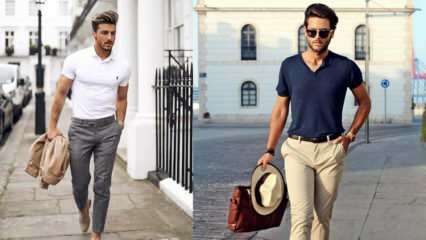 Hvad er 2021-t-shirtmodellerne til mænd? De smukkeste forslag til mænds t-shirtkombination