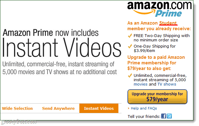 Amazon introducerer gratis streaming af 2000+ film og tv-shows til premierbrugere