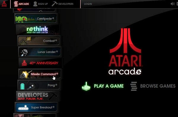 Atari arkade