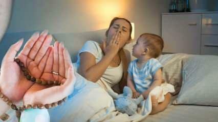 De mest effektive bønner, der skal læses for babyer, der ikke sover! Bønner, der trøster rastløse babyer