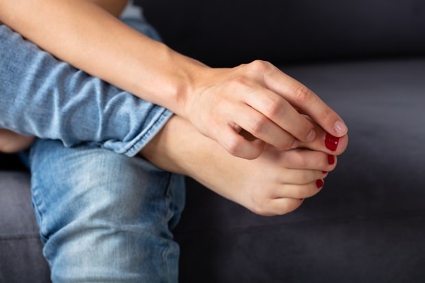 indgroede tåneglesymptomer