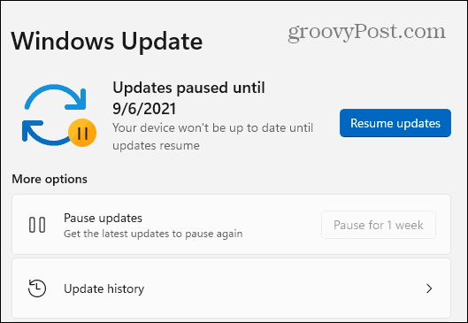 Windows 11-opdateringer sat på pause