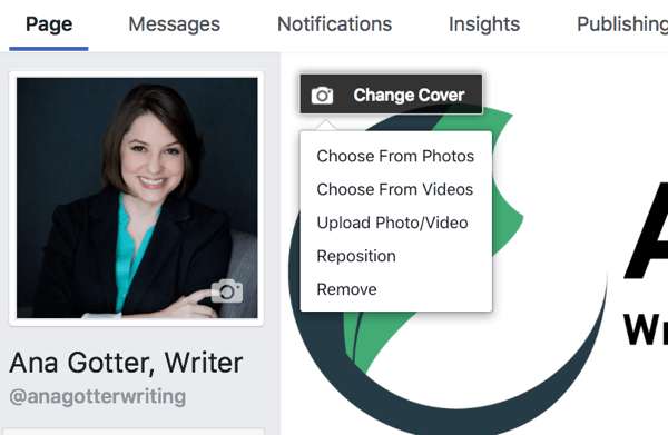 Sådan oprettes en kreativ Facebook Cover Video: Social Media Examiner
