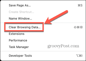 chrome clear browserdata