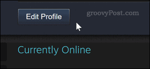 Redigering af en Steam-profil