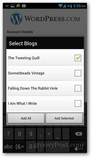 wordpress-til-android-select-blog