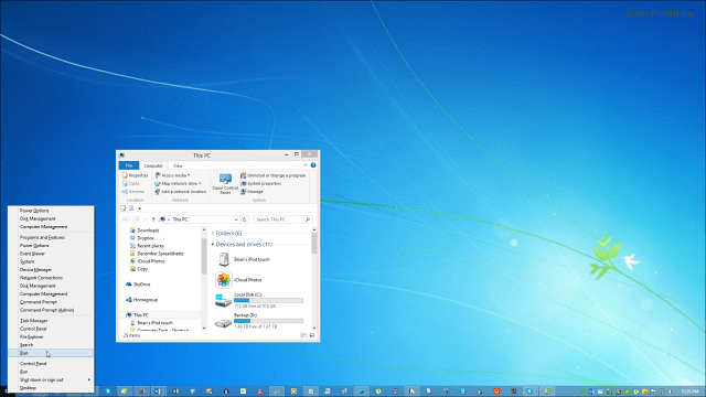 Windows 8.1 skrivebordsbaggrund