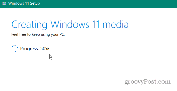 Oprettelse af Windows 11 Media