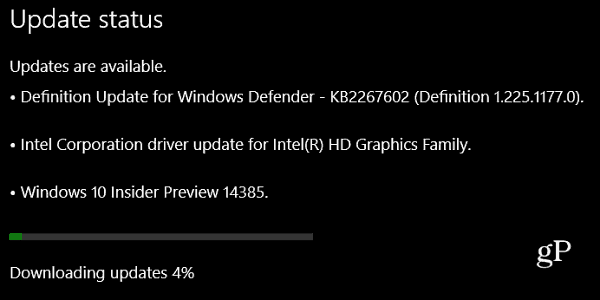 Windows 10 Preview Build 14385 frigivet til pc og mobil