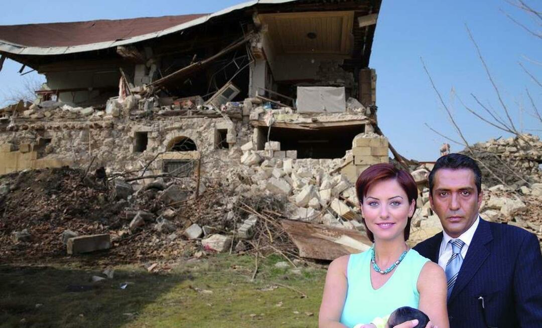 Serien 'Zerda' blev optaget! Hurşit Ağa Mansion blev ødelagt i jordskælvet