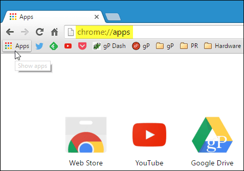 Start Chrome Apps