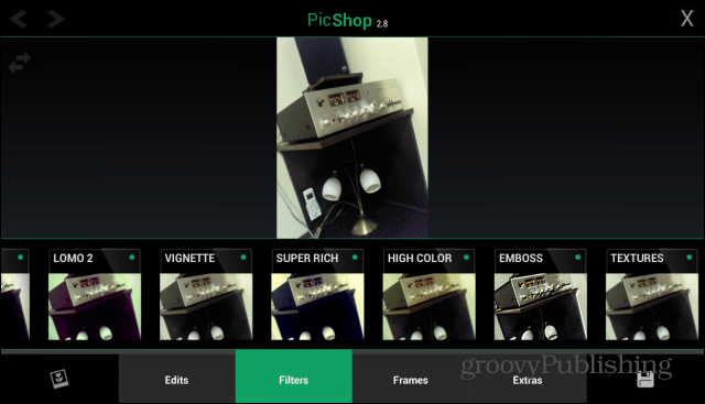 PicShop Android-hoved