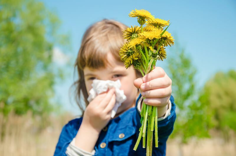 Forårsallergi symptomer hos babyer og børn!