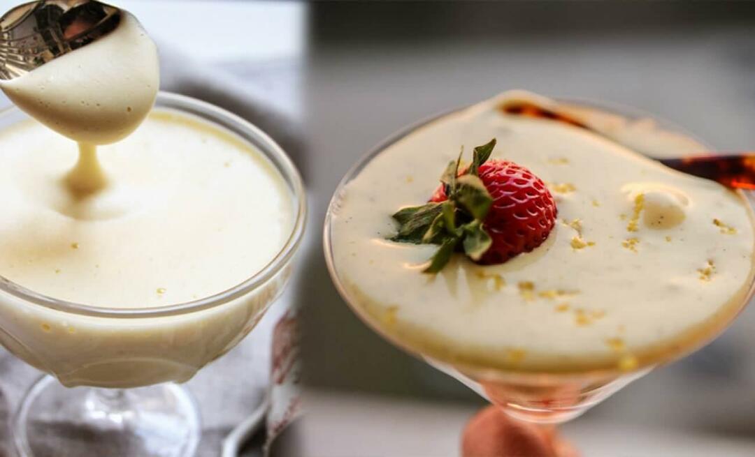 Hvad er Sabayon Sauce, og hvordan laves Sabayon Sauce? Zabaglione tiramisu sauce