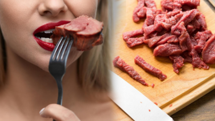 Hvor mange kalorier kogt kød? Tager vægt op at spise kød?