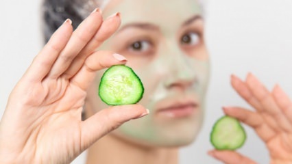 Hvad er fordelene ved agurk for huden? Hvad gør en agurkmaske?