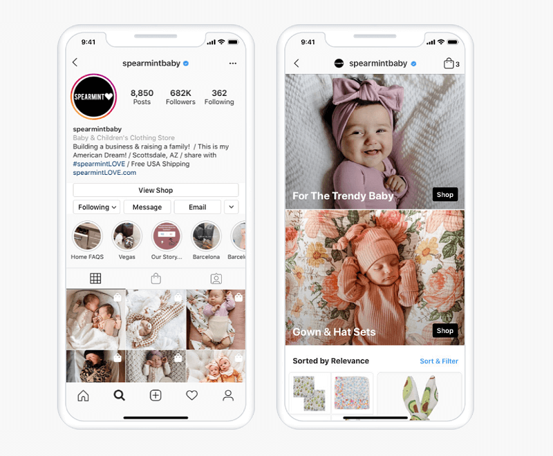 Facebook-butikker og butikker på Instagram: Nye forretningsværktøjer til marketingfolk: Social Media Examiner