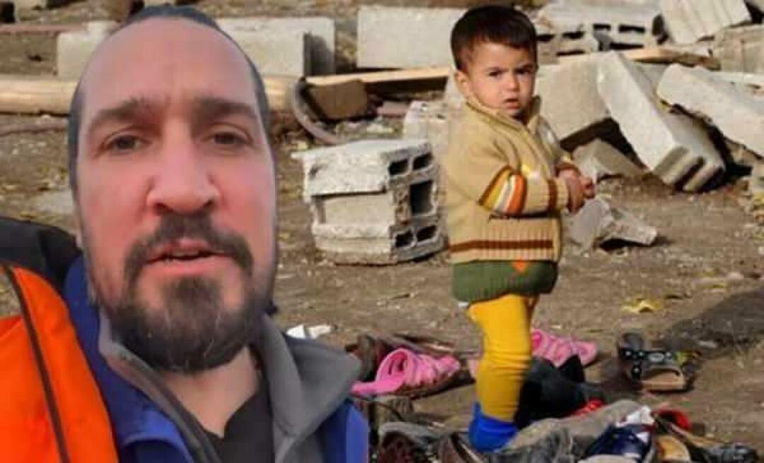 En opfordring om hjælp fra Doğukan Manço til jordskælvsofre: "Her er disse børn..."