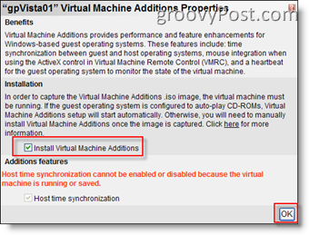 Installer virtuelle maskintilskud til MS Virtual Server 2005 R2