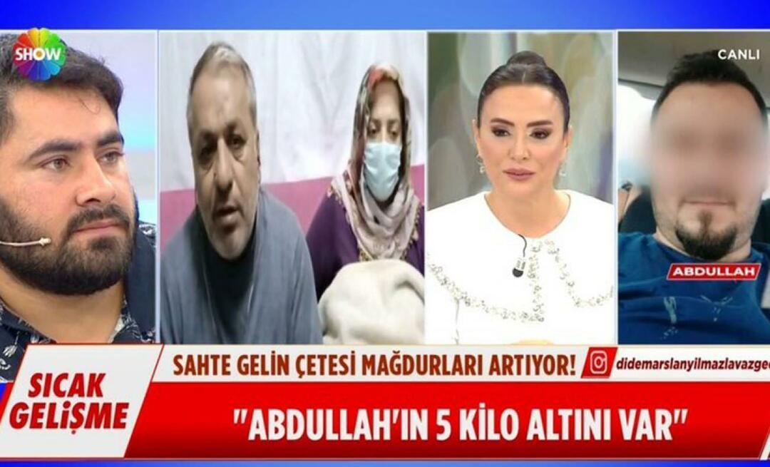 Ægteskabsbanden blev bustet i programmet for Abandonment med Didem Arslan! Forvirret på live-udsendelse