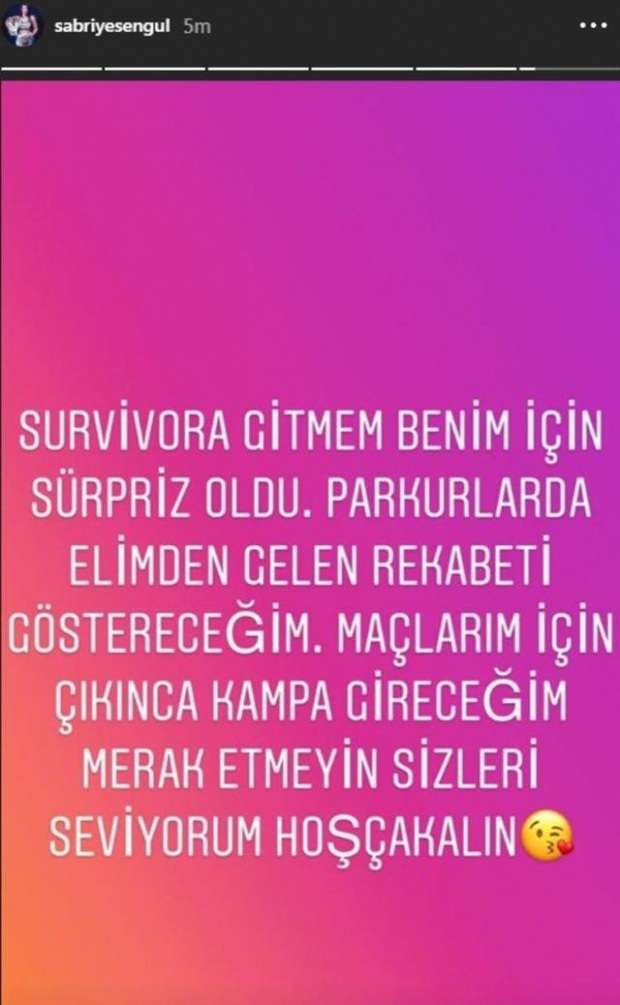 Sabriye Şengül er på Survivor igen!